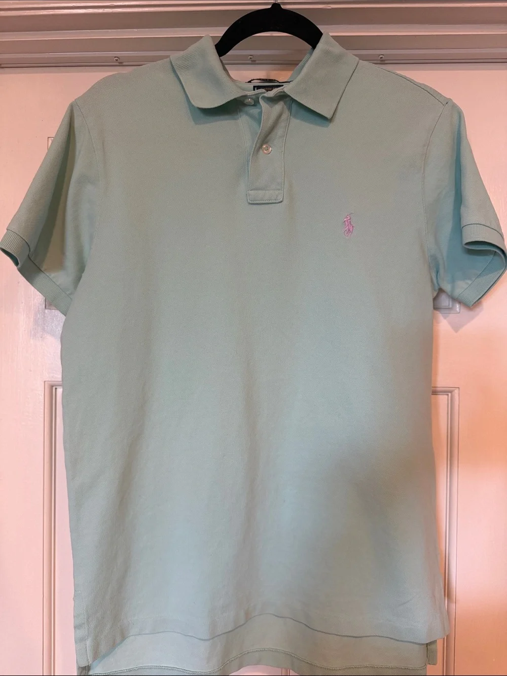 Polo by Ralph Lauren Men’s Light Green Short-Sleeve Polo | M